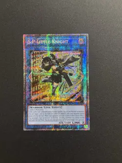 2025 YUGIOH MP25 1ST ED STARLIGHT RARE SP LITTLE KNIGHT NM - Image 1