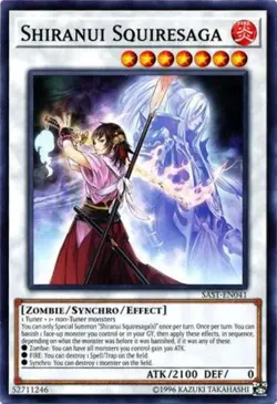 Yugioh! LP Shiranui Squiresaga - SAST-EN041 - Common - Unlimited Edition Lightly - Image 1
