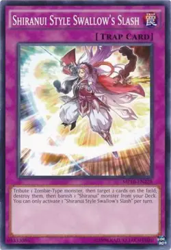 Yugioh! LP Shiranui Style Swallow's Slash - MP16-EN228 - Common - Unlimited Edit - Image 1