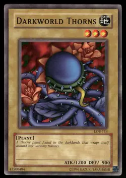Yu-Gi-Oh! TCG Normal Darkworld Thorns Common Regular - Image 1
