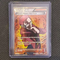 Maxie's Hidden Ball Trick - 158/160 - Full Art - Pokemon Cards - Lot #112 - Image 1