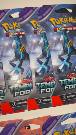 9 NEW POKEMON SCARET & VIOLET TEMPORAL FORCES BOOSTER CARDS GAME SEALED PACKS - Image 2