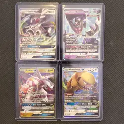 Palkia + Silvally + Dawn Wings Necrozma + Gumshoos GX - Pokemon Cards - Lot #110 - Image 1