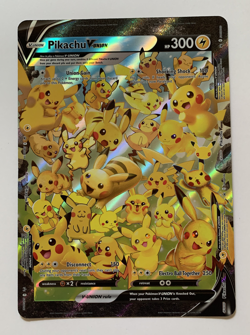Pikachu V Union Jumbo Oversize Promo Card SWSH141 Celebrations Pokemon TCG 2021 - Image 1
