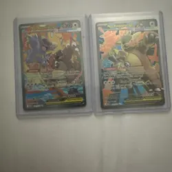 Mega Kangaskhan Ex 182/132 SIR - 2-card Lot - Mega Evolution - English - Pokemon - Image 1
