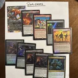 (18) MTG Marvel Spider-man 18 Cards Lot - Image 1