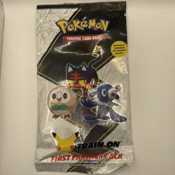 5 Sealed Pokemon First Partner Pack Jumbo Cards Celebrations 25th Anniversary - Image 3