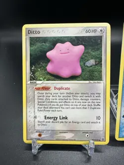 Pokemon Ditto & Ditto Squirtle Set (3 Cards) EX Delta Species 2005 NM/LP WOTC - Image 2