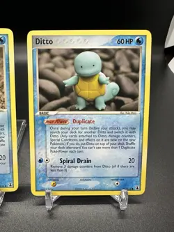 Pokemon Ditto & Ditto Squirtle Set (3 Cards) EX Delta Species 2005 NM/LP WOTC - Image 4