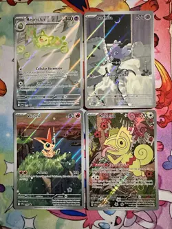 Lot Of 4 - Pokemon TCG Illustration Rare Cards Assortment SEE PHOTOS NEW NM IR - Image 1