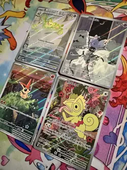 Lot Of 4 - Pokemon TCG Illustration Rare Cards Assortment SEE PHOTOS NEW NM IR - Image 3