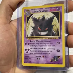 Pokemon Sabrina's Gengar 29/132 WOTC Regular LP Lightly Played Card Rare Pokemon - Image 2
