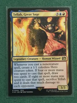 Tellah, Great Sage #244 Final Fantasy Fin Magic: The Gathering Card - Image 1