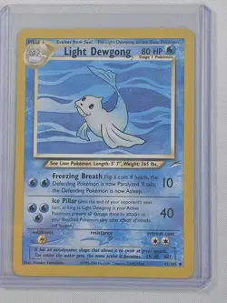 Dewgong NEO DESTINY Set 45/105NM (Unlimited) Pokemon Card UNCOMMON - NM - Image 1