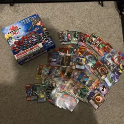 HUGE Bakugan Spin Master Battle Brawler Magnetic Metal Serial Card Lot Game L@@K - Image 2