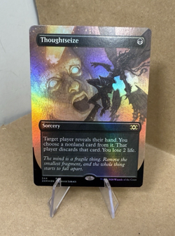 1x MTG Thoughtseize (Borderless, Foil) #344 - Magic - Image 1