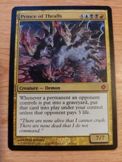Prince of Thralls - 182/249 (Shards of Alara) - Near Mint NM - Mythic - Image 1