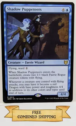 Shadow Puppeteers Commander: Wilds of Eldraine Regular - Image 1