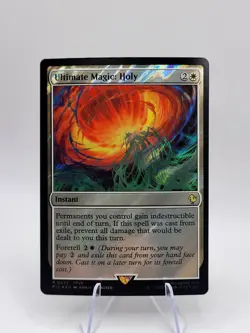Ultimate Magic: Holy (Surge Foil) Commander: Final Fantasy Foil - Image 1