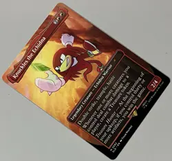 MTG Secret Lair Drop Knuckles the Echidna Legendary Creature MYTHIC REGULAR 2082 - Image 2