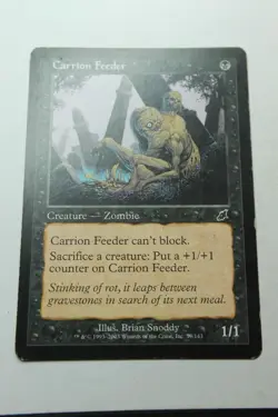 MTG Carrion Feeder x1- -Scourge-Mod/Hvy Play - Image 1