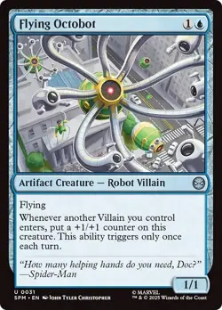 FLYING OCTOBOT x4 mtg NM-M Marvel's Spider-Man 4 Unc - Image 1