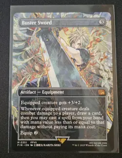 Buster Sword (Borderless) Final Fantasy Regular - Image 1