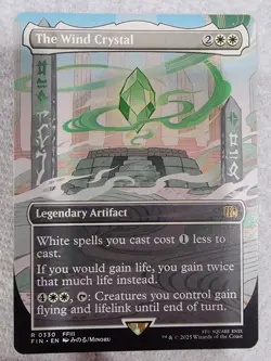 Magic the Gathering: The Wind Crystal (Borderless) Final Fantasy Regular - Image 1