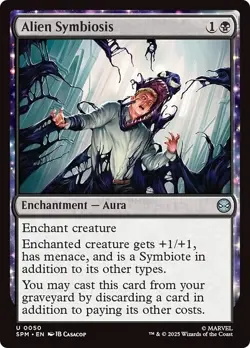 ALIEN SYMBIOSIS x4 mtg NM-M Marvel's Spider-Man 4 Unc - Image 1