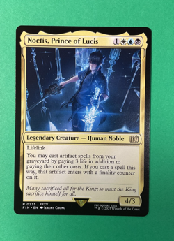 Noctis, Prince Of Lucis - #235 - Final Fantasy Magic the Gathering MTG - Image 1