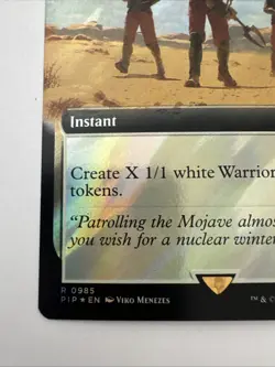 Secure the Wastes (Extended Art) (Surge Foil) Universes Beyond: Fallout Foil - Image 5