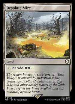 NM Desolate Mire, MTG, Fallout, Magic the Gathering, 146 - Image 1