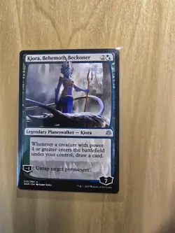 Kiora, Behemoth Beckoner - #232/264 (NM) War of the Spark Magic MTG - Regular - Image 1