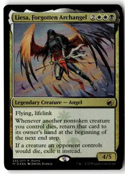 MTG - Liesa, Forgotten Archangel 232 foil Near Mint Media Promos - Image 1