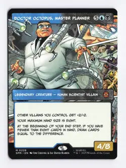 Doctor Octopus, Master Planner (Borderless) 0228 (M) MTG Marvel's Spider-Man SPM - Image 1
