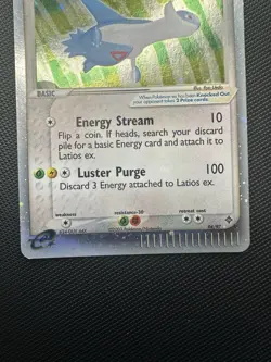 Latios EX 94/97 and Latias EX 93/97 Holo 2003 Pokemon Dragon NM Swirls - Image 5