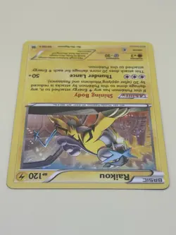 Raikou 55/162 XY Breakthrough Cosmos Holofoil Rare Holo Pokemon Card - Image 2