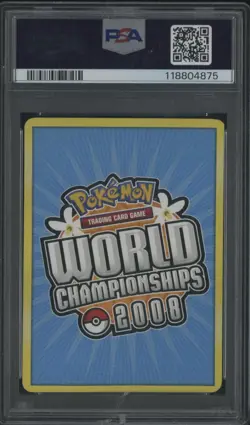 2008 Pokemon Promo World Champs Empotech #101 Mew Gold Star PSA 5 EX - Image 2
