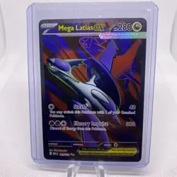 Mega Latias ex 163/132 Ultra Rare Pokemon TCG ME01: Mega Evolution - Image 1