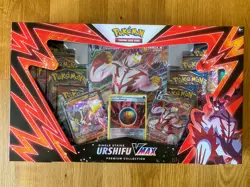 Pokemon Single Strike Urshifu VMAX Premium Collection Box IN HAND Red - Image 1