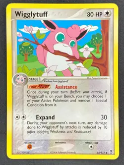Pokemon Wigglytuff 52/112 RG FireRed & LeafGreen LP/NM - Image 1