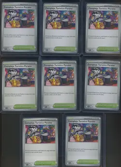 Lot of (8) Paradise Resort SV-P Pokemon World Championship 2025 Spanish - Image 1