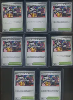 Lot of (8) Paradise Resort SV-P Pokemon TCG World Championship 2025 French - Image 1