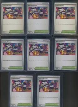 Lot of (8) Paradise Resort SV-P Pokemon TCG World Championship 2025 Thai - Image 1