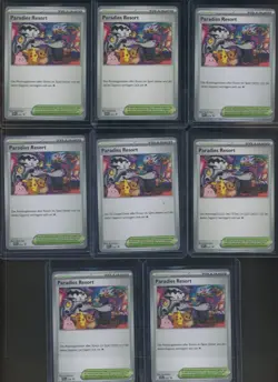 Lot of (8) Paradise Resort SV-P Pokemon TCG World Championship 2025 German - Image 1