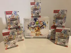 Pokemon Prismatic Evolutions Lot 1x Elite Trainer Box 7x Booster Bundle 51x Pack - Image 1