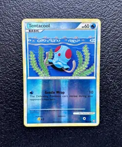 Pokemon TCG - Tentacool 80/102 - Reverse Holo Rare - HGSS Triumphant *NM/LP - Image 1