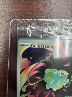 Pokemon TCG Bulbasaur 133/132 Mega Evolutions Box Topper Promo SEALED - Image 3
