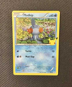 Pokemon TCG Mudkip 19/25 Holo 25th Anniversary McDonald’s Promo NM - Image 1