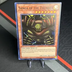 Sanga Of The Thunder Yugioh MRD-EN025 Super Rare 25th Anniversary Near Mint - Image 1